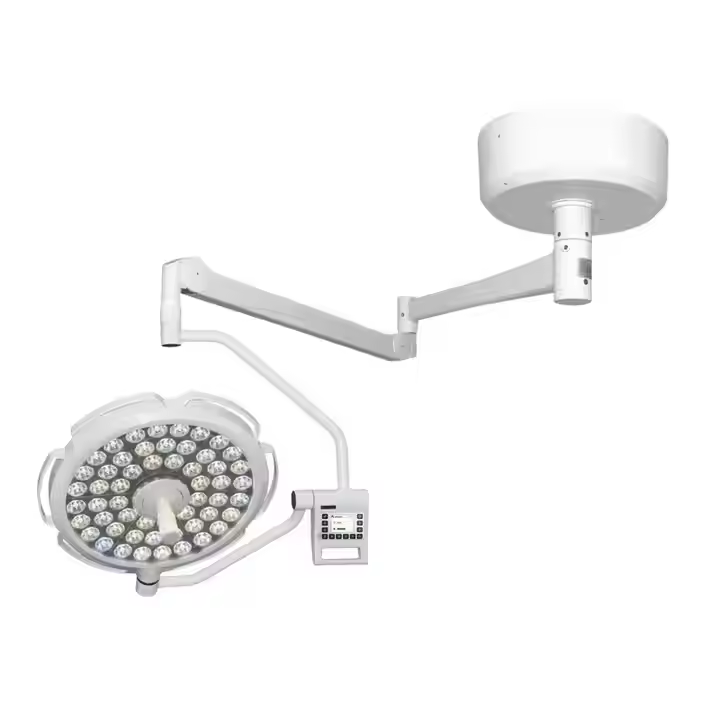 224-CE Certificate Single Head LED Shadowless Operating Lamp Electric Ceiling Mounted.jpg